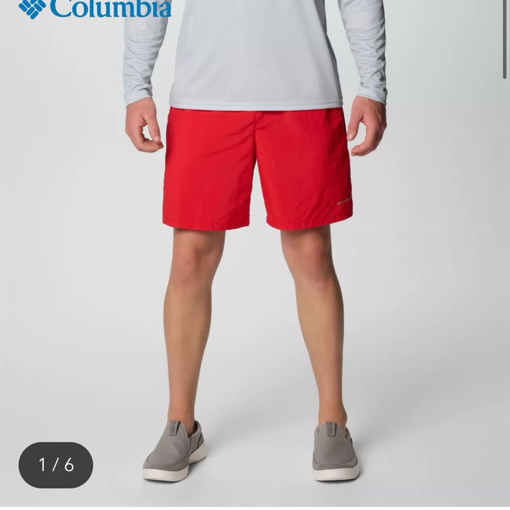 Columbia Bold Red Men's Shorts
